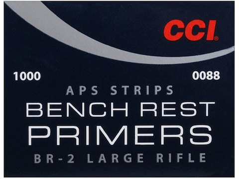 CCI Large Rifle APS Bench Rest Primers Strip #BR2 Case of 5000 (5