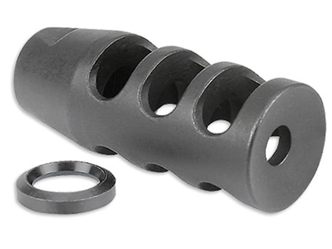 Midwest Industries Muzzle Brake 7.62mm 5/8"-24 Thread Steel Black