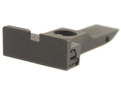 1911 Rear Sight, Fully Adjustable, Black, .115”