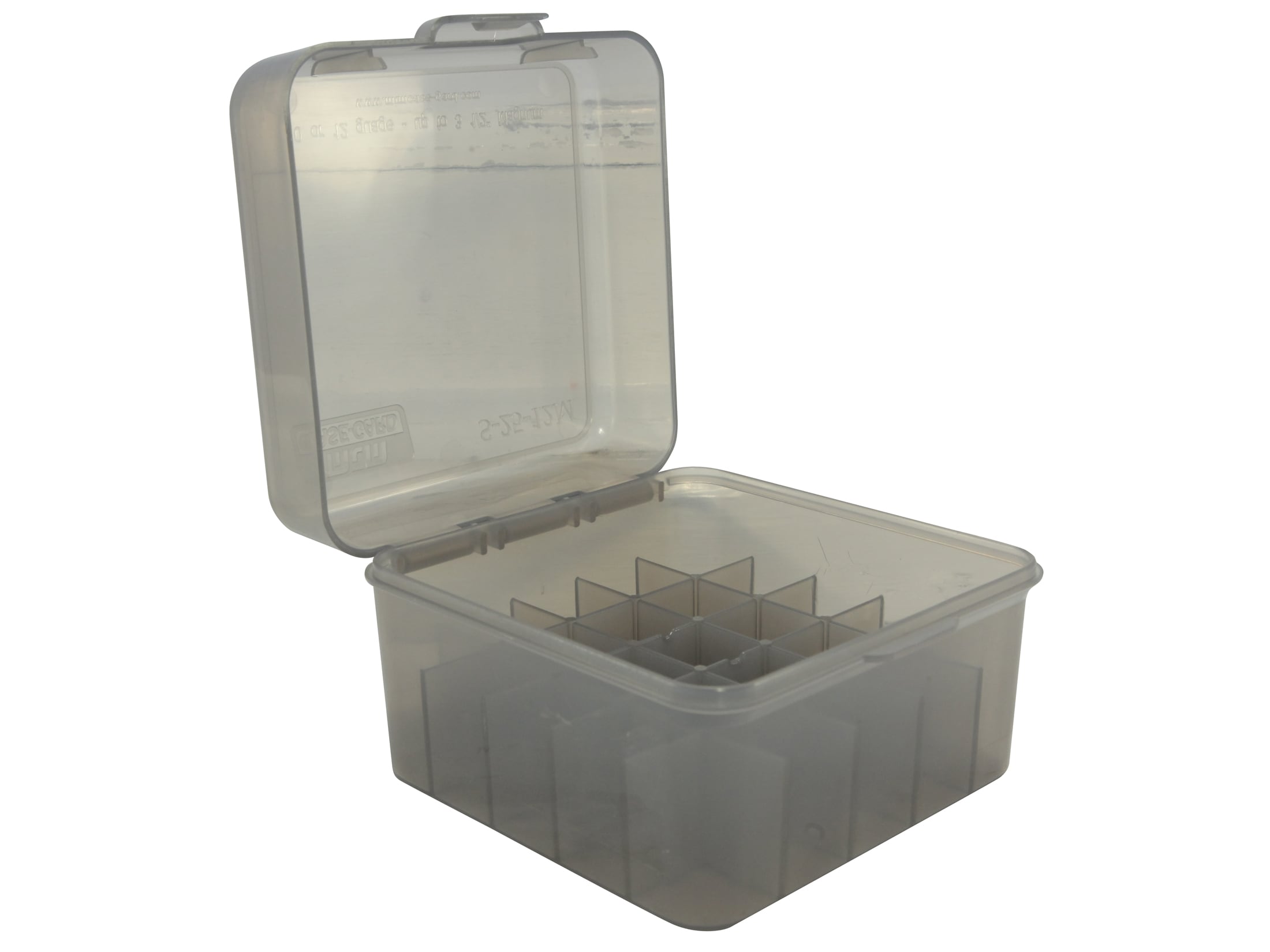 MTM Flip-Top Shotshell Box 10, 12 Ga 2-3/4, 3, 3-1/2 25-Round Plastic