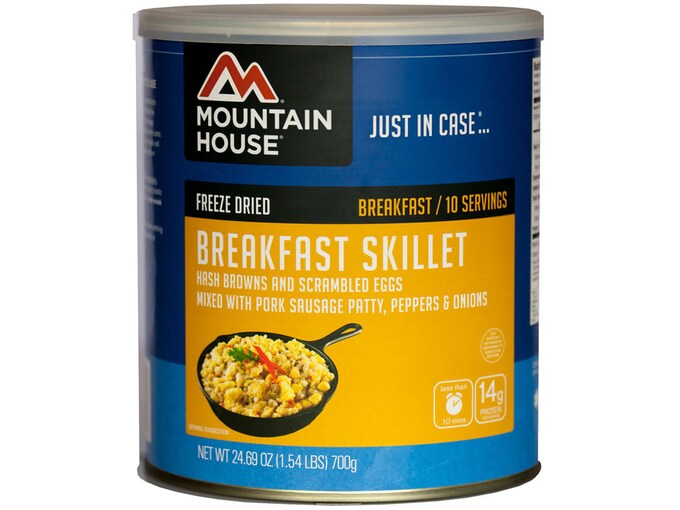 Mountain House Breakfast Skillet Freeze Dried Food 10 Can 6PK