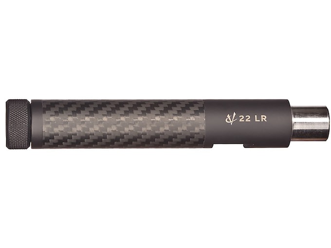 Volquartsen Lightweight Barrel Ruger 22 Charger 22 Long Rifle .920" Diameter 1 in 16" Twist 1/2"-28 Thread Carbon Fiber Black