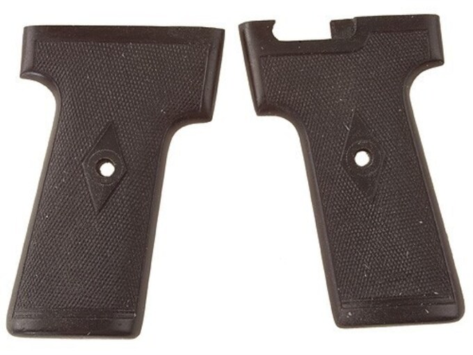 Vintage Gun Grips ley 1906 1908 Escutcheon 32 ACP Polymer Black