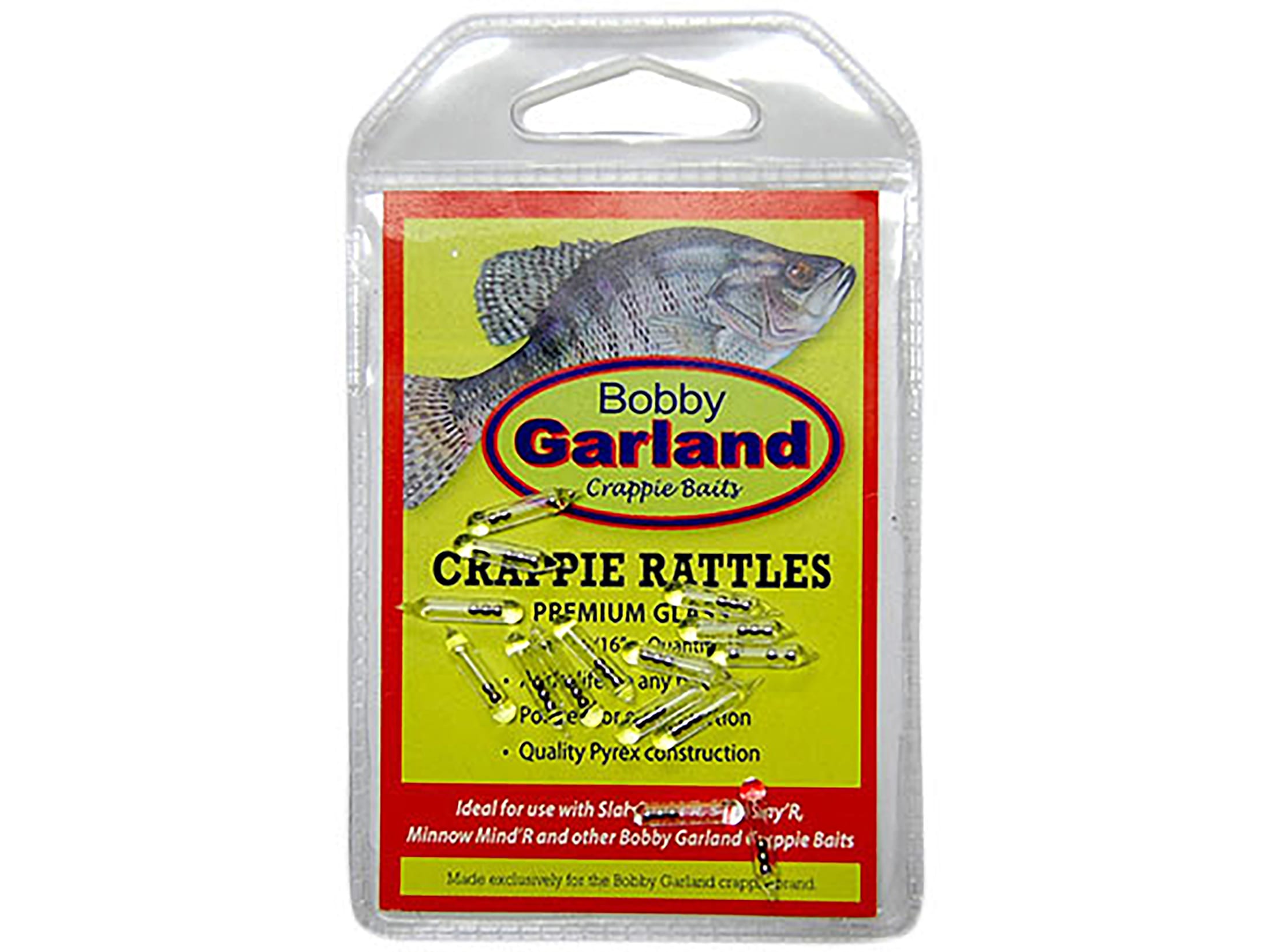 Bobby Garland Crappie Glass Rattles 15 Pack
