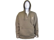 Browning 3011889802 Felpa Tech Major Brown M: Calda In Pile Poliestere Con Cappuccio - 2