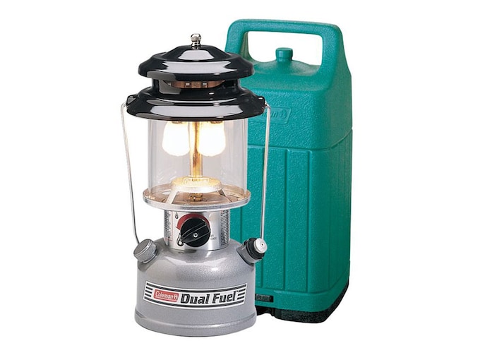 Coleman Premium Dual Fuel 861 Lumen Gas Lantern Hard Carry Case