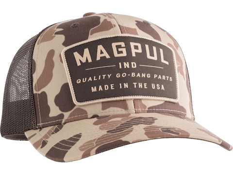 Magpul Men's Go Bang Trucker Hat Raider Camo/Brown One Size Fits Most