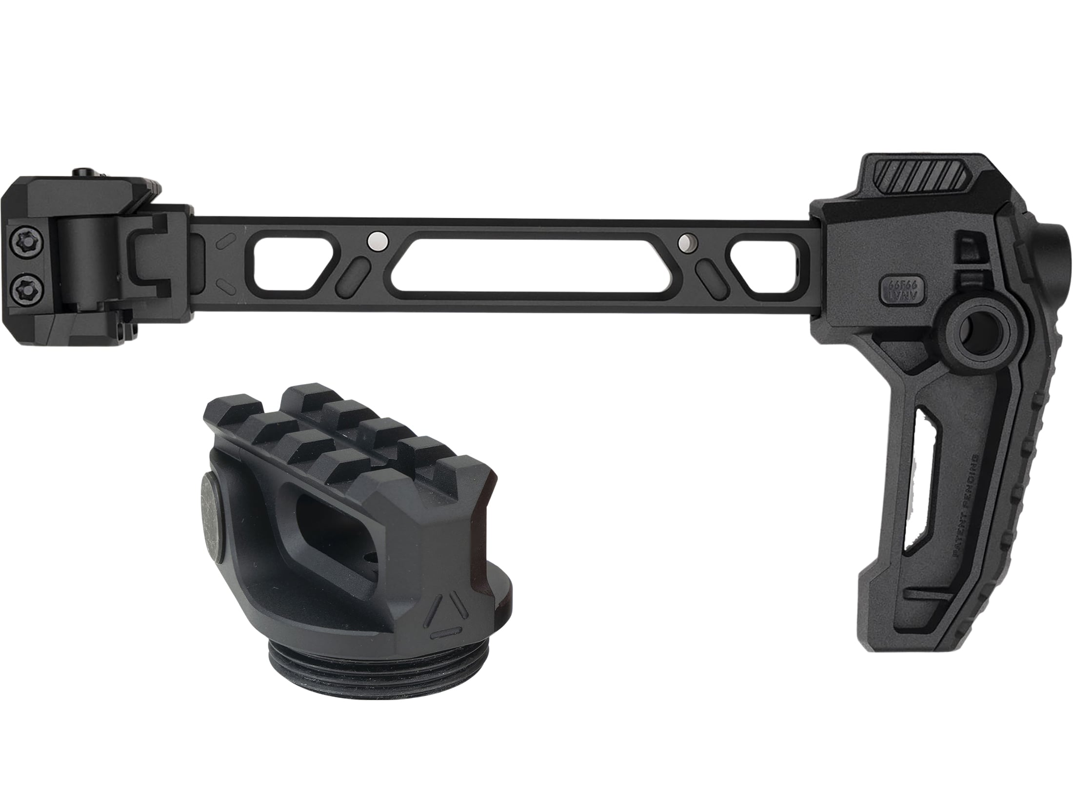 Strike Industries Dual Folding Picatinny Stock AR-15 Picatinny Stock