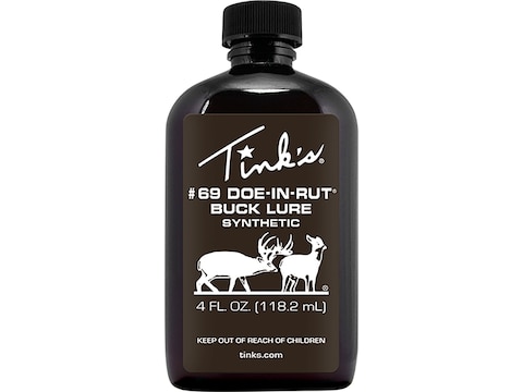Tink's #69 Doe-in-Rut Buck Lure Synthetic Deer Scent Liquid 4oz