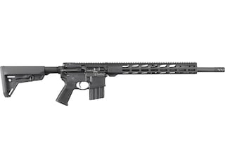 Ruger AR-556 Semi-Automatic Centerfire Rifle 450 Bushmaster 18.63" Barrel Matte and Black Pistol Grip image