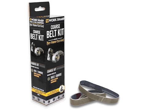 Work Sharp Replacement Abrasive Belt Kit, Assorted Grits (P80