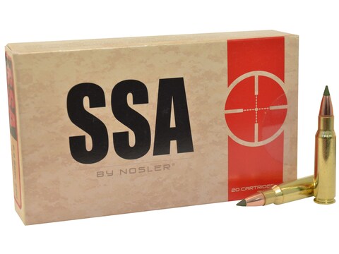 Silver State Armory Ammo 6.8mm Remington SPC 85 Grain Nosler E-Tip Box