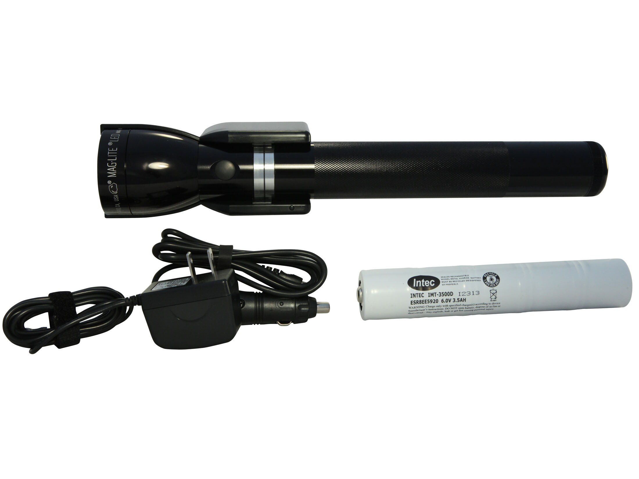 Maglite Mag Charger LED Flashlight System Recharbeable Battery