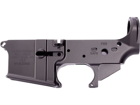 Wilson Combat Mil-Spec AR-15 Stripped Lower Receiver Anodized Black