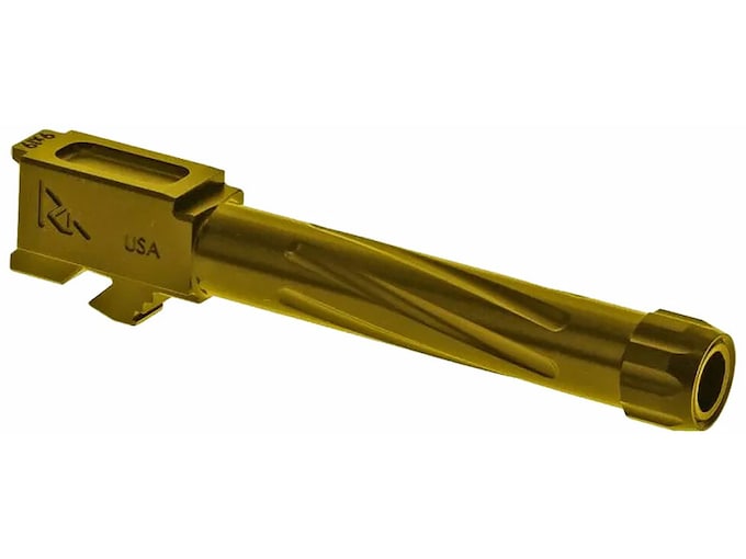 Rival Arms Barrel V1 Glock 19 Gen 5 9mm Luger Spiral Fluted 1/2"-28 Thread Stainless Steel