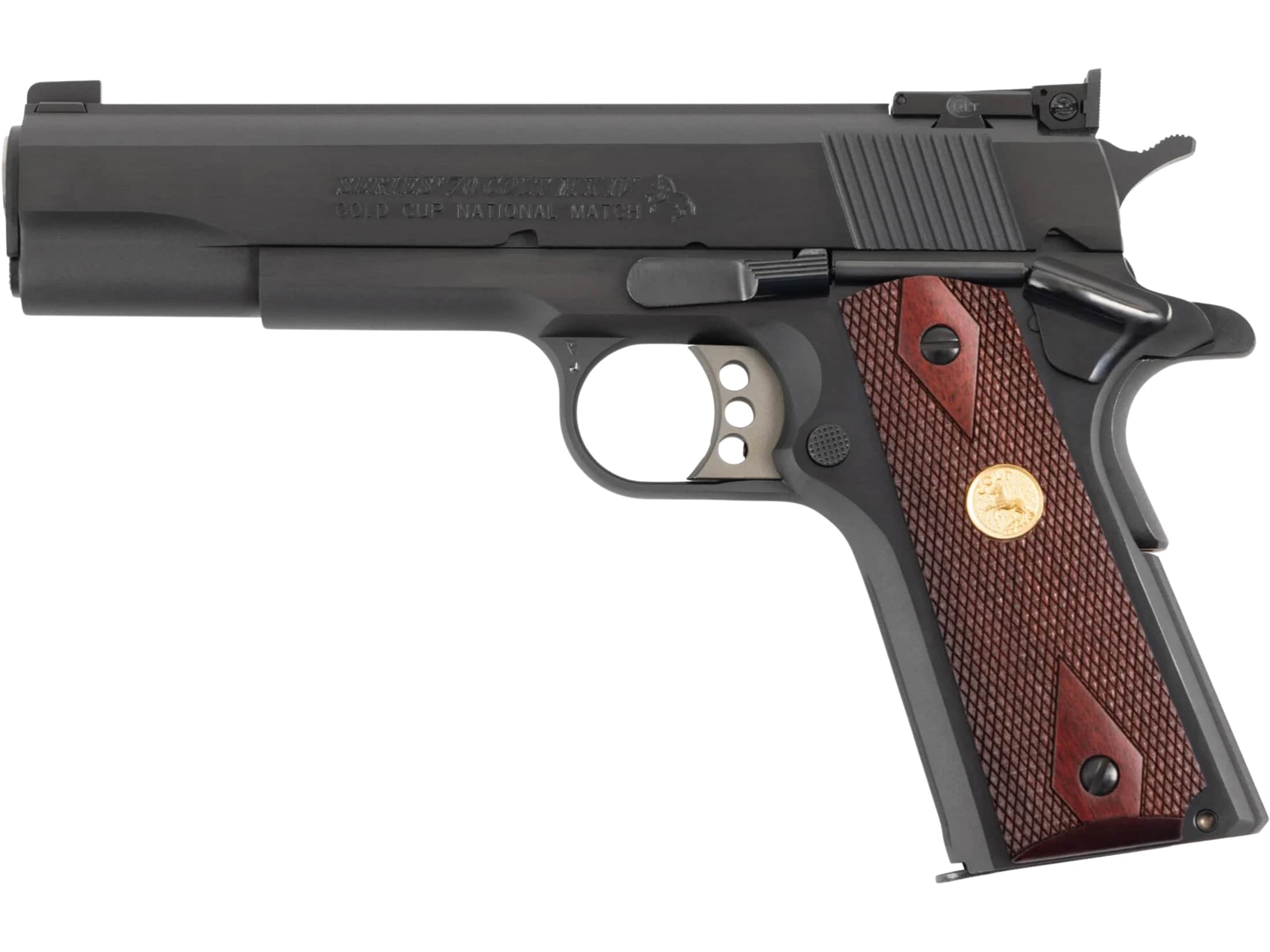 Colt Gold Cup National Match 38 Super Pistol 5 Barrel 9+1 Round Blued