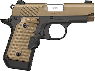 Kimber Micro 9 Desert Tan (LG) Semi-Automatic Pistol 9mm Luger 3.15" Barrel 6-Round Desert Tan image