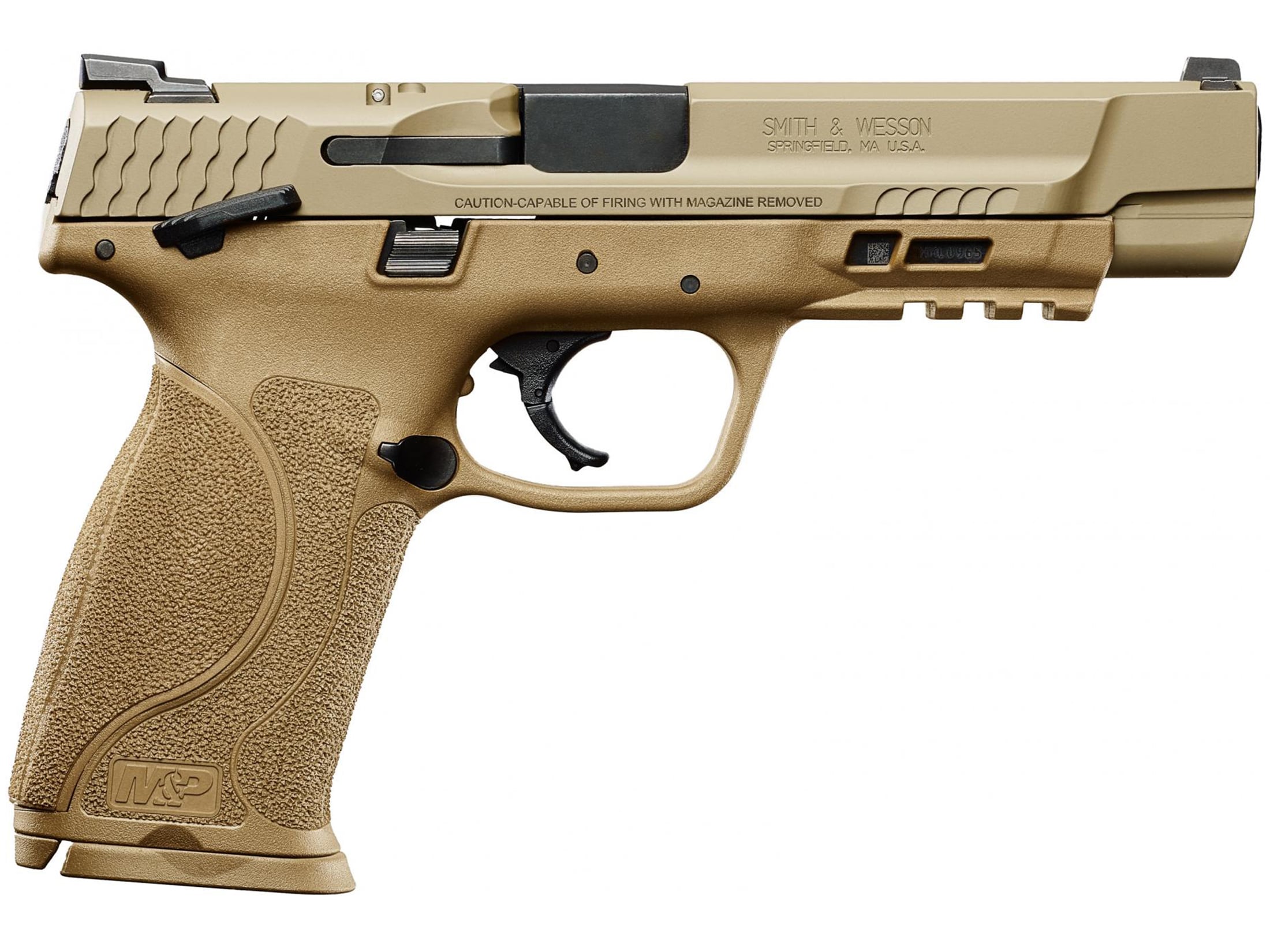 Smith, Wesson M&P 9 M2.0 Semi-Auto Pistol 9mm Luger 5 Barrel 17-Round