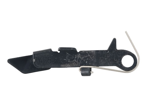 Glock Factory Extended Slide Stop Release with Spring Glock 17, 17L, 34 (2 pin model) Steel Blue