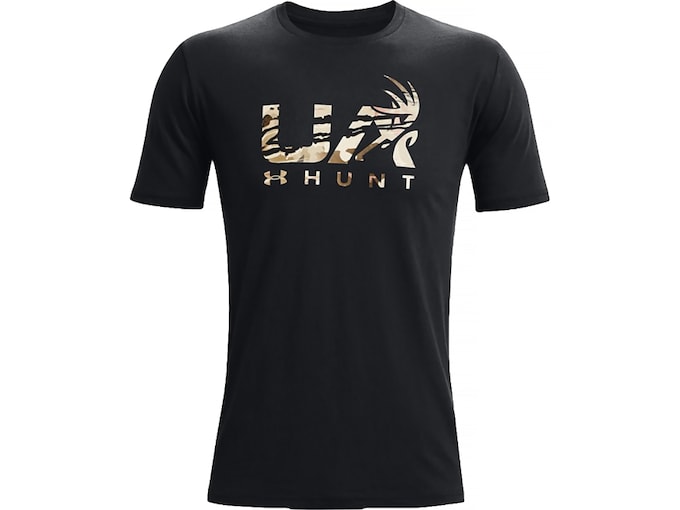 Under Armour Men's UA Antler Hunt Icon TShirt Black XL