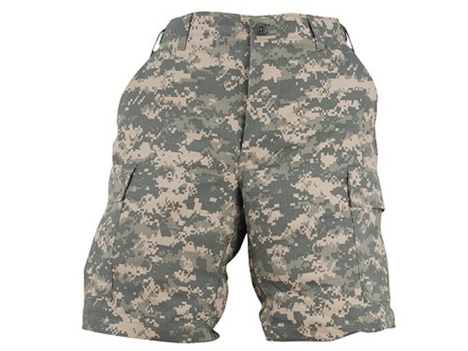 Tru-Spec BDU Shorts 100% Cotton Ripstop Woodland Camo XL (Waist 39-43)