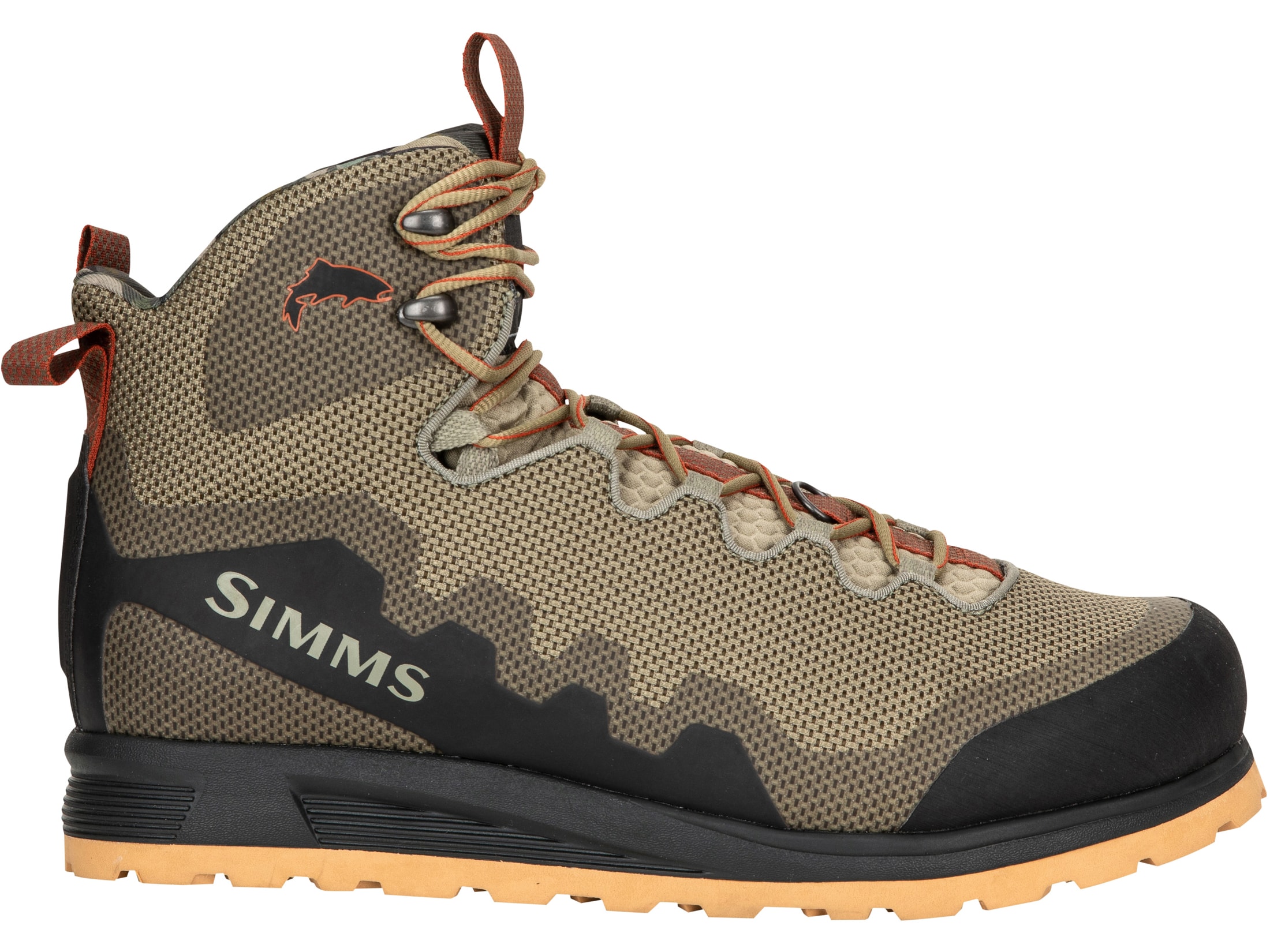 Simms Flyweight Access Wading Boots Synthetic Dark Stone Men's 10 D