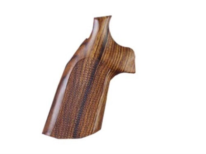 Hogue Fancy Hardwood Grips Colt Python Checkered
