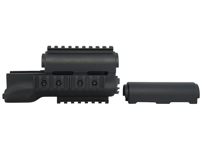 Hogue 2-Piece OverMolded Handguard AK-47, AK-74 Stamped Receivers Rubber Black