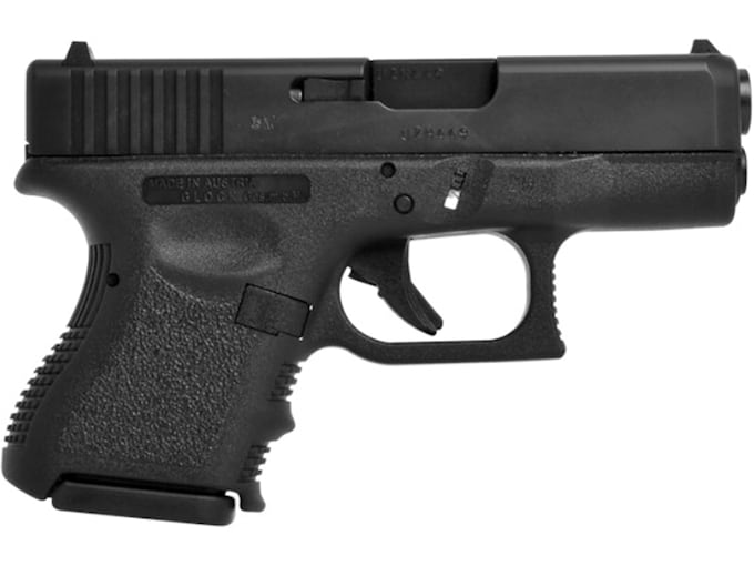 Glock 33 Gen3 Semi-Automatic Pistol 357 Sig 3.43" Barrel 10-Round Black