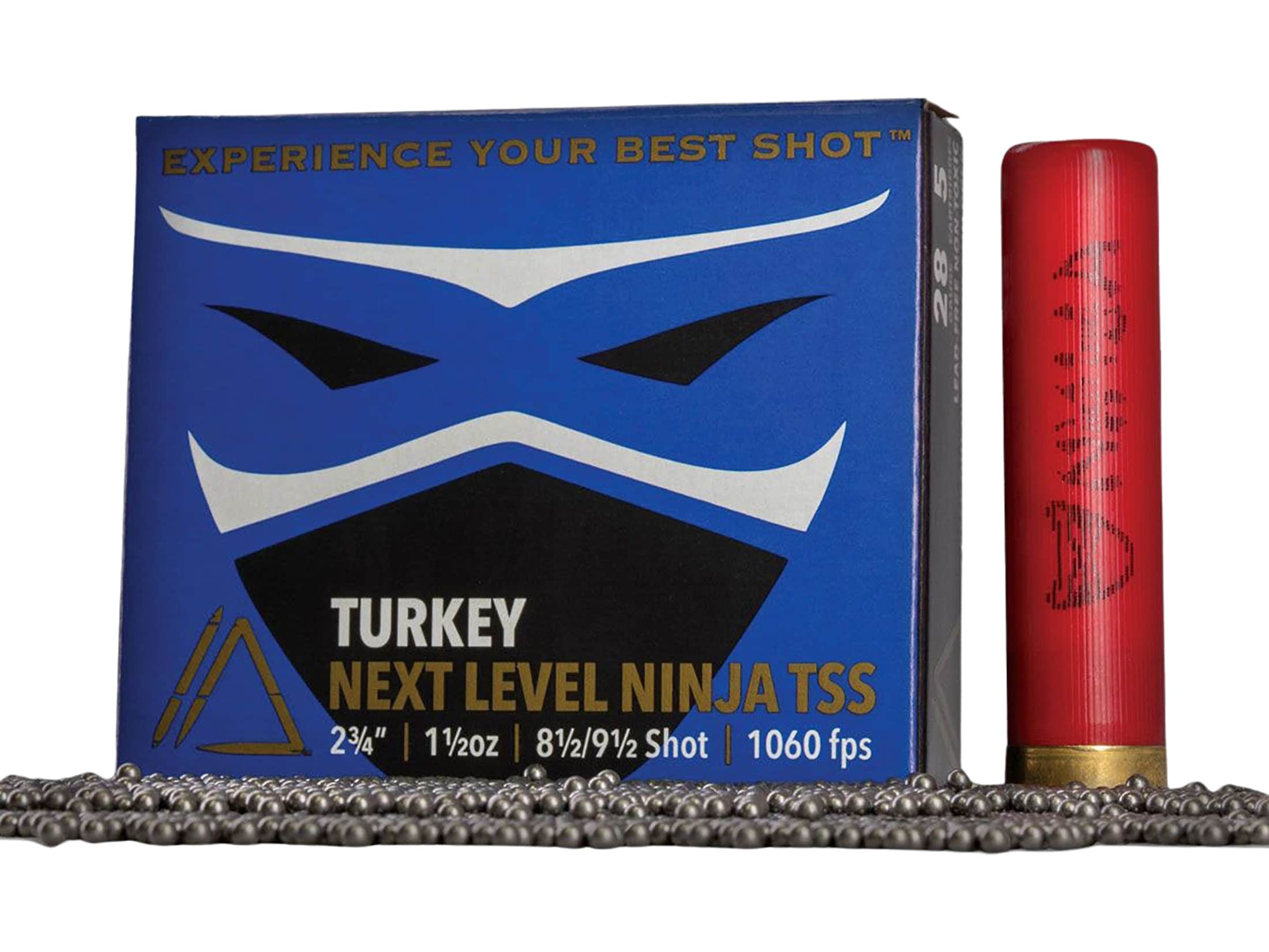 Apex Turkey Ninja Next Level 28 Ga Ammo 2-3/4 #8.5 #9 TSS Shot 1-1/2oz