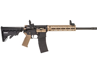 Tippmann Arms M4-22 Pro Semi-Automatic Rimfire Rifle 22 Long Rifle 16" Barrel Black and Flat Dark Earth Pistol Grip image
