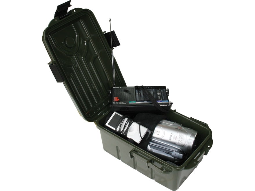 Ammo Box Can Plastic Lock Organizer Dry Storage Box Lockable Sturdy Durable Seal