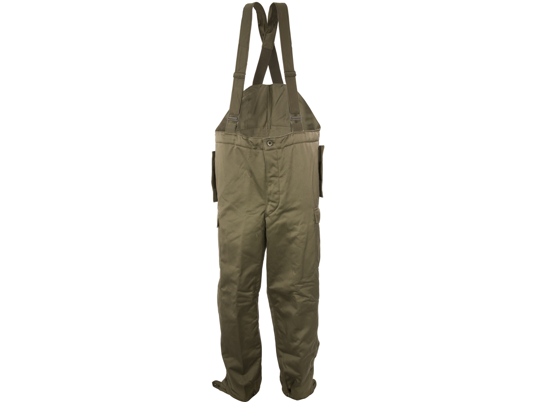 Military Surplus Austrian Pants Suspenders Grade 1 Olive Drab XL