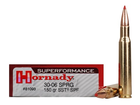 Hornady Superformance Sst Ammo 30 06 Springfield 150 Grain Sst Box Of