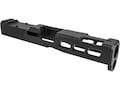 Zaffiri Precision ZPS.P Slide for Glock 19 Gen 5 Stainless Steel RMR Cut Black