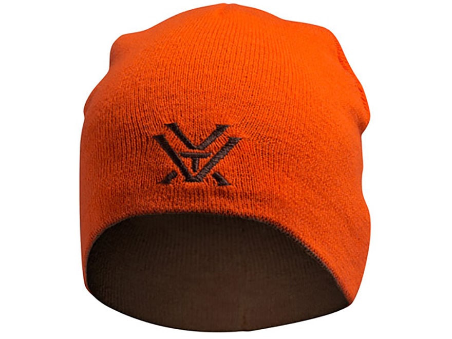 blaze orange reversible beanie