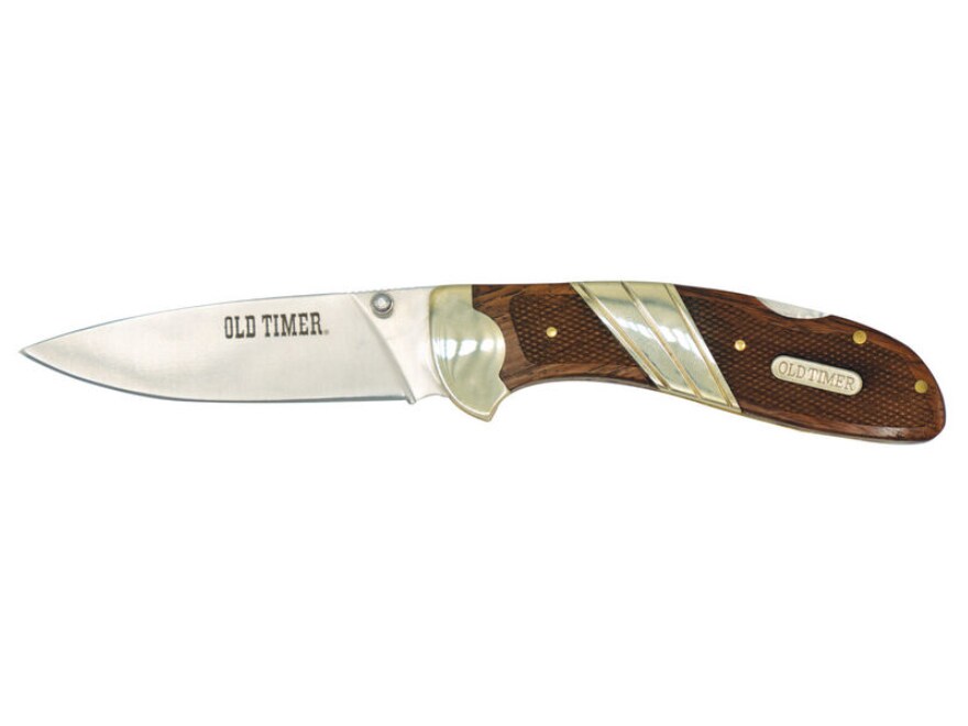 タイムセール　ナムダラグ　仕入れ第三段レトロ調 Old Timer Lockback Folder 32OT Pocket Knife 3.4 Drop Point SS Satin