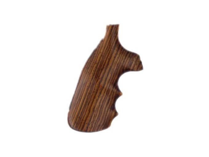 Hogue Fancy Hardwood Grips with Finger Grooves S&W J-Frame Square Butt