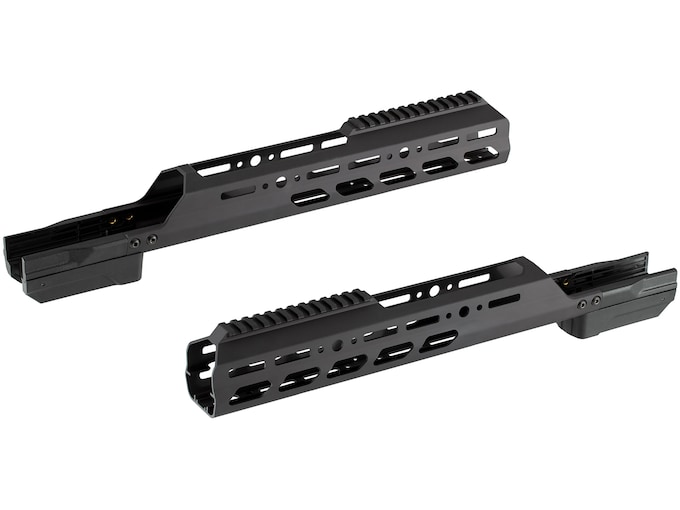 Kinetic Research Group Enclosed Forend Remington 700 Long Action Compatible with Bravo, Whiskey-3, X-Ray Chassis Aluminum Black