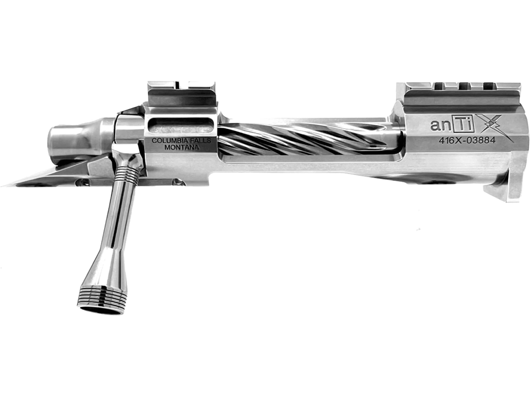 Defiance anTi X Rifle Action Remington 700 Short Standard Bolt Face