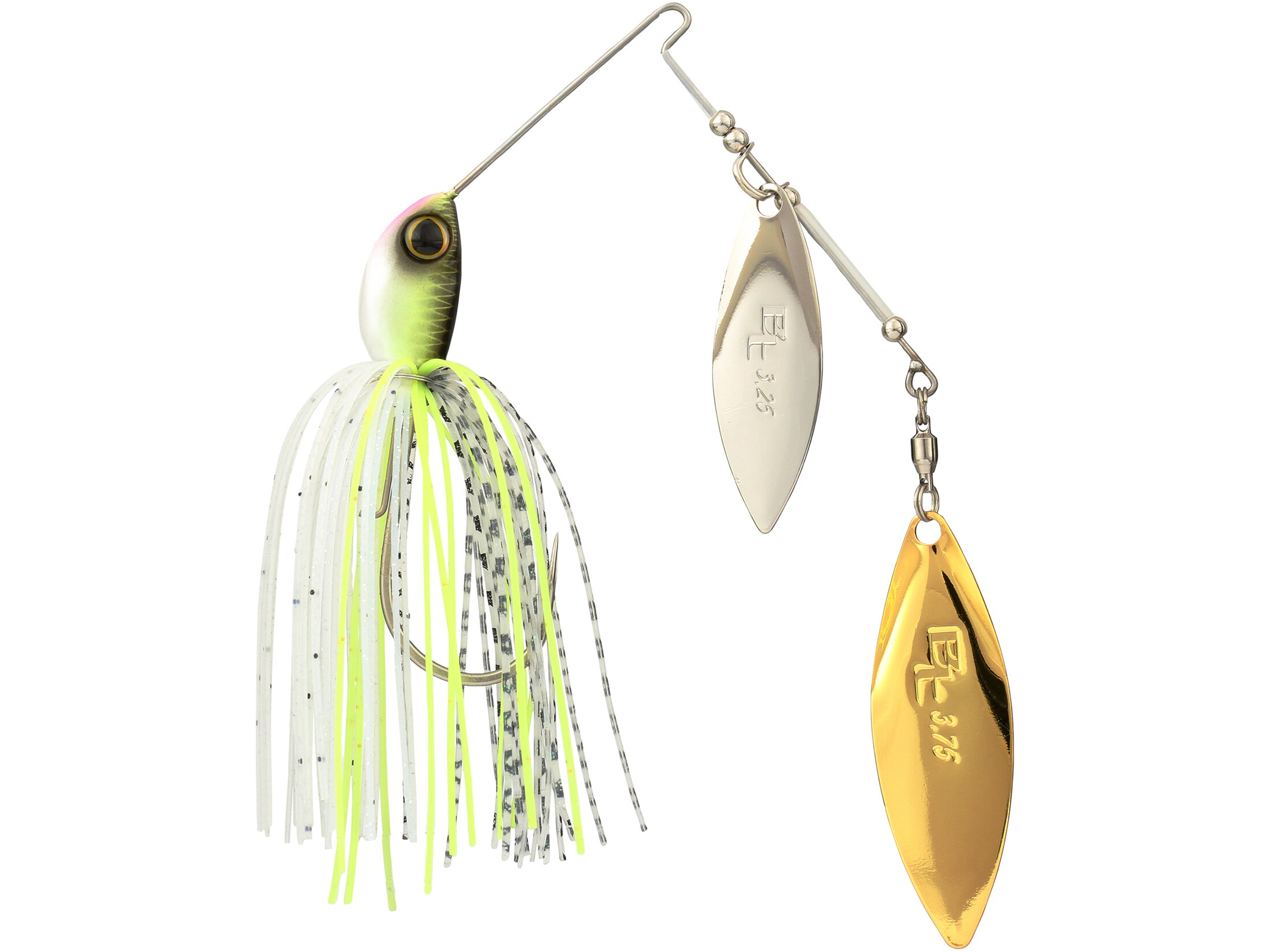 Shimano Swagy Strong DW Double Willow Spinnerbait 1/2oz Chartreuse