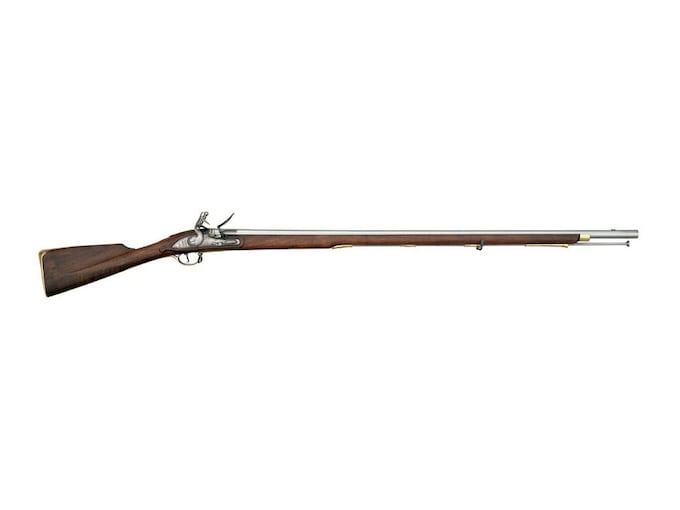 Pedersoli Brown Bess Muzzleloading Rifle 75 Caliber Flintlock 41" Steel Barrel Walnut Stock