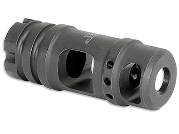 Midwest Industries Muzzle Brake AK-47 7.62mm M14x1.0 LH Thread Steel Black