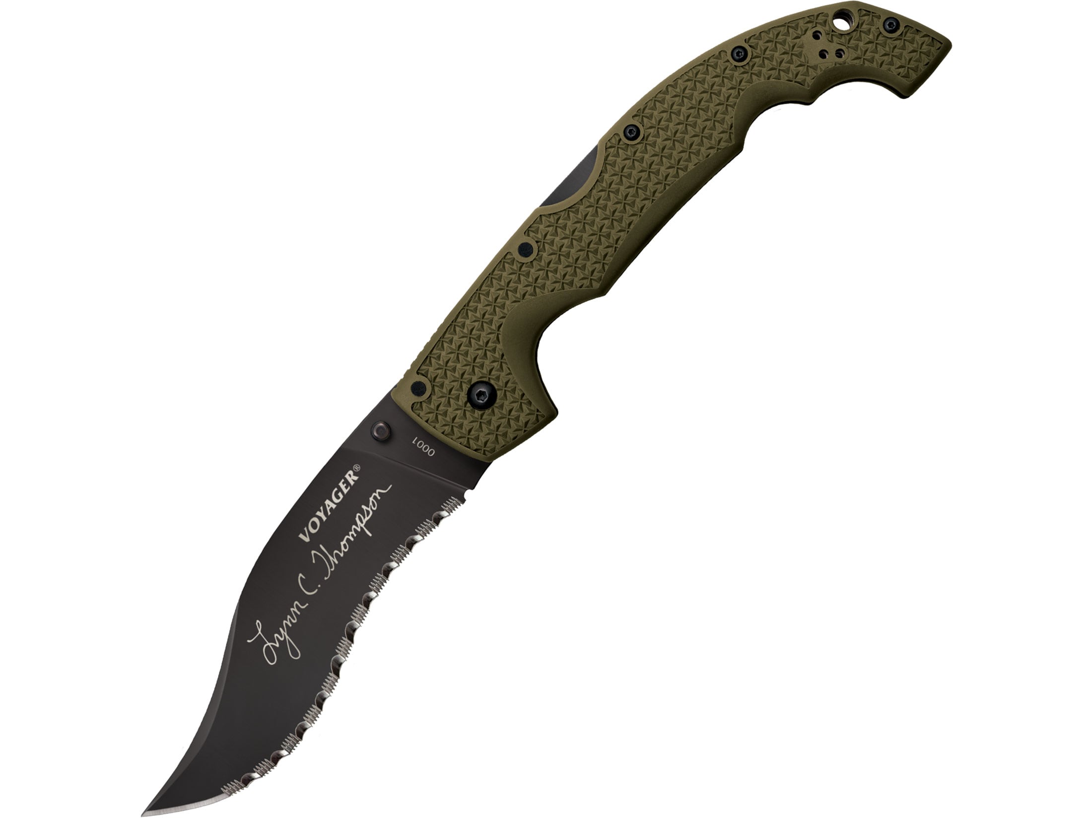 Cold Steel Thompson Voyager Vaquero Folding Knife 5.5 Clip Point