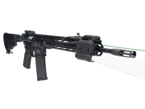 Crimson Trace CMR-301 Rail Master Pro Weapon Light White LED with Green Laser Sight Universal Rail Mount Black