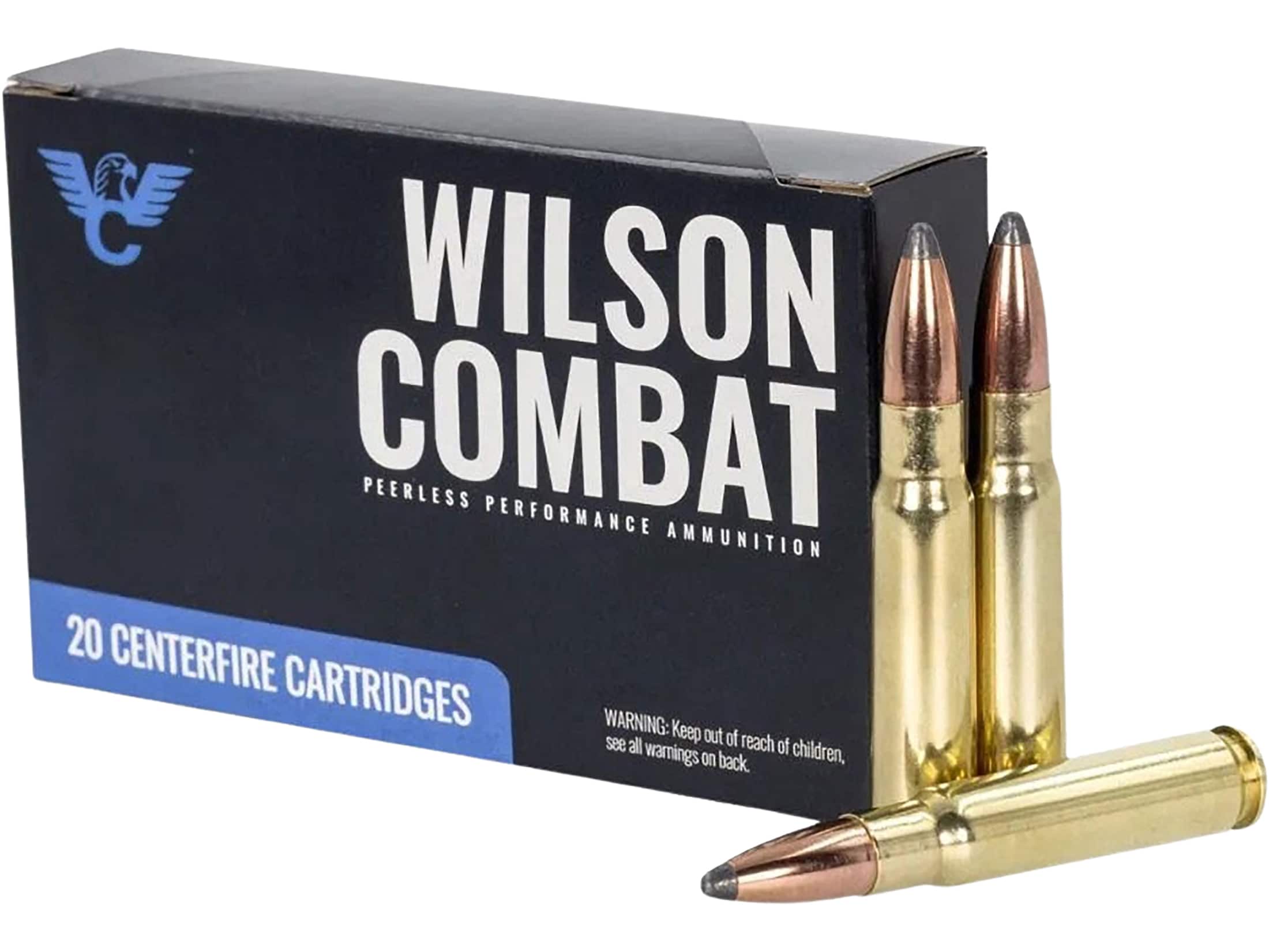 Wilson Combat 338 Federal Ammo 210 Grain Jacketed Soft Point Box of 20