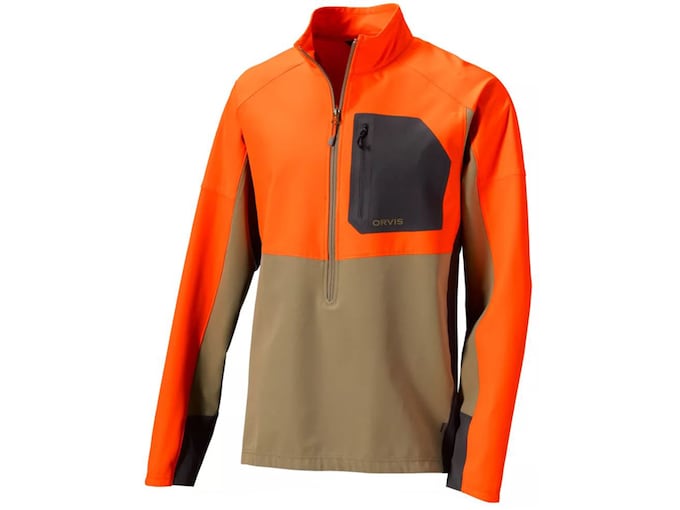 Orvis Men's Pro LT Pullover Sweatshirt Olive Large