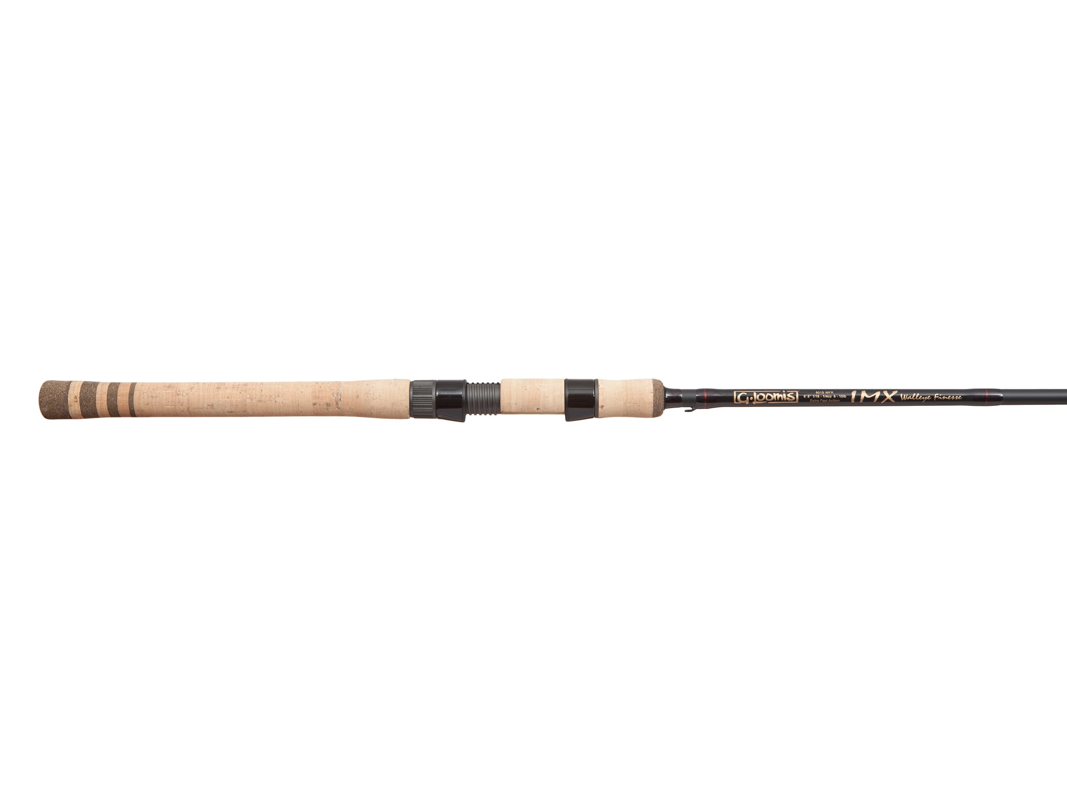 G Loomis IMX Walleye Finesse Spinning Rod 801S WFR 6'8" Light 1pc 