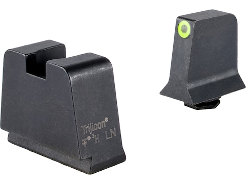 Trijicon Suppressor Night Sight Set Glock 42,43,43x,43e, 48 Metal Rear