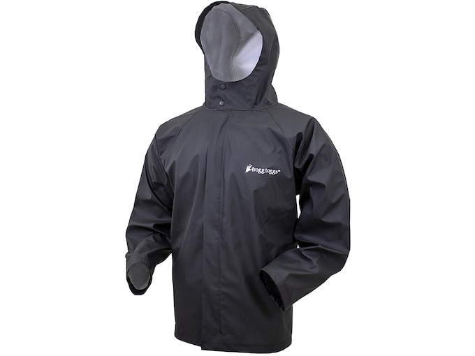 Frogg Toggs Men's Waypoint Angler Rain Jacket Black XL